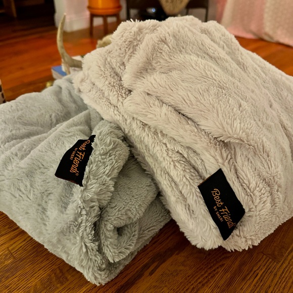 Other - Bundle of Two Best Friends Sheri Calming Dog Throw Blanket in Lux Fur